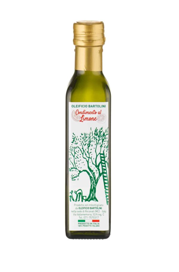 Olio Extravergine di oliva aromatizzato al limone